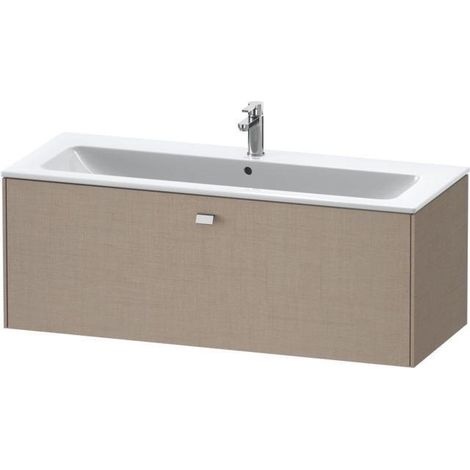 Sous-vasque BRIOSO avec poignée chromée, 442x1020x479mm, taupe