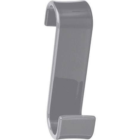 Gedy Appendiabiti Radiatore, Resina termoplastica, Grigio, 6.7 x 3.2 x 11.7 cm (1/2)