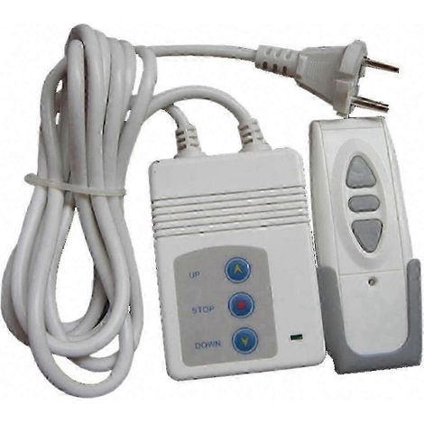 Télécommande sans fil 315 MHz compatible avec écran de projection et rideau électrique, récepteur avec prise européenne et interrupteur (1/5)
