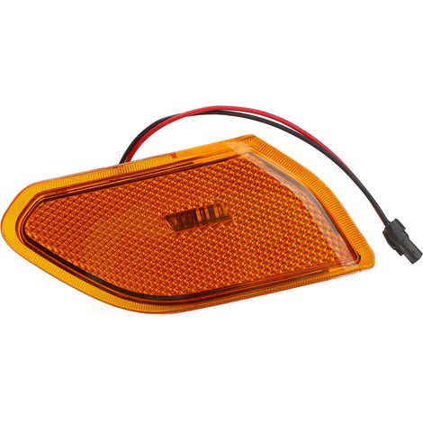 Feu de position latéral LED pour Jeep Wrangler 2018-2021, clignotant droit compatible 68302120AB, ampoule de gabarit auto, lumière de dégagement étanche, remplacement direct, 1 pièce. (1/5)