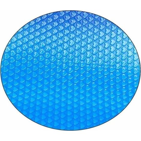 Bardusch-Bâche À Bulles Couverture de Piscine Solaire Ronde Couverture de Protection Piscine Solaire Chauffage de Bassin Outdoor Jardin Film D'isolation Thermique pour Piscine Ø120cm (1/5)