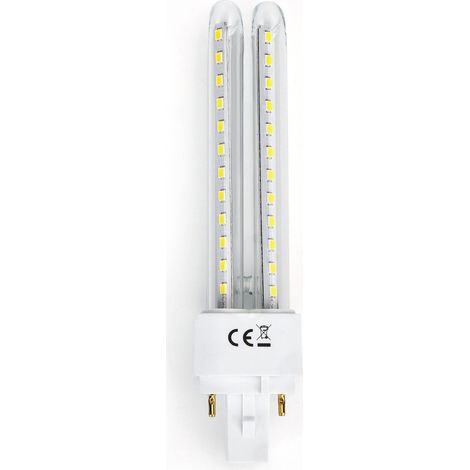 Lampadina Led G24d-3 (2 pin) PL-C 12W Bianco freddo 6400K Aigostar