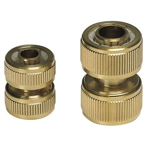 RACCORDO RAPIDO PAPILLON GIUNZIONE IN OTTONE ATTACCO 5/8'' GIARDINO (39799) (1/2)