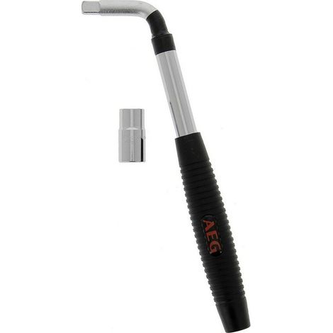 Chiave smontagomme telescopica con attacco a scatto reversibile 17-19mm - AEG - Lunghezza ripiegata: 36cm Lunghezza estesa: 54,5cm