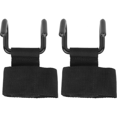 Paire de Crochets d'Entraînement en Acier pour Musculation et Powerlifting (1/5)