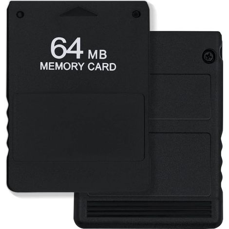 Carte mémoire soixante quatre mégaoctets haute vitesse pour PS2 accessoire de sauvegarde pour console de jeux (1/5)
