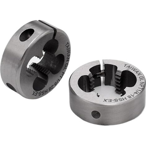 Outil de filetage pour tube - NPT, 4mm, HSS-Co, pas à droite (1/3)