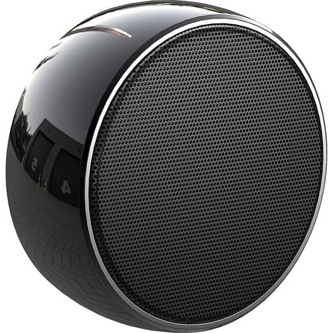 Mini enceinte Bluetooth, enceinte de voyage portable, son stéréo cristallin et puissant, basses riches, portée sans fil de 30 mètres, étanchéité IPX5, compatible avec entrée auxiliaire/carte TF, appel (1/3)