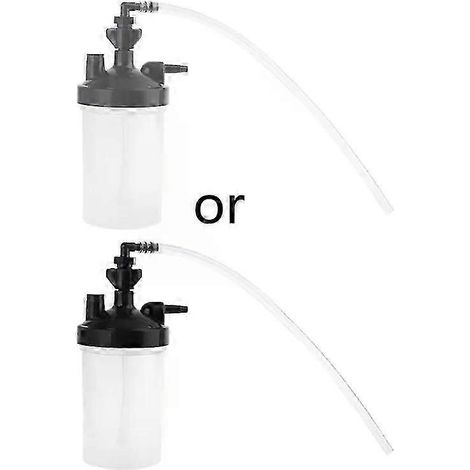 6-Zoll-Befeuchter-Wasserflasche für Sauerstoffkonzentratoren – Befeuchtungsanlage passend für Sauerstoffkonzentratoren mit Schlauchverbinder-Winkelstück 12-JXLGV (1/5)