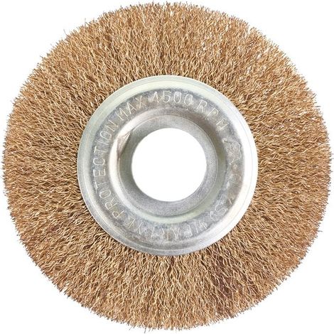 Ryobi RAC814 Metallbürste 115 mm für Steinziegel, Reinigung von Fugen, RY18PCA (1/2)
