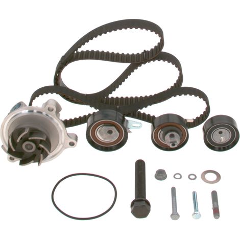 Wasserpumpe + Zahnriemensatz 1987946399 Bosch (1/4)