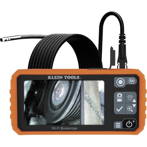 Klein Tools Boreskop Pro 3 m col de cygne double caméra 720p écran 4,3 pouces Wi-Fi (1/5)