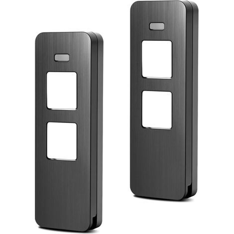 868MHzTelecommande Portail,Telecommande Compatible avec SOMloq2,4 Canaux Télécommande Porte de Garage pour 4018V000 4/4015862001900/S10019-00001,Lot de 2 (1/5)