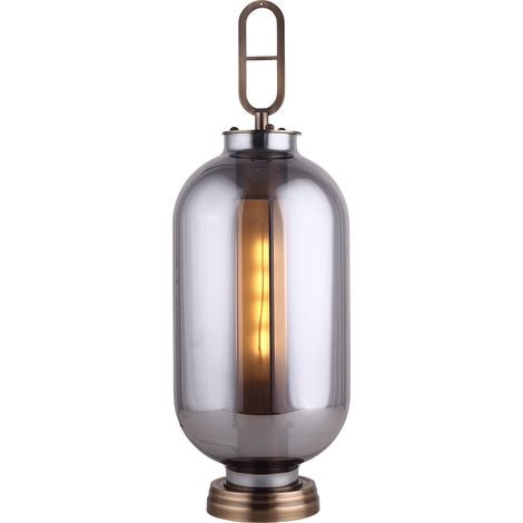 Tischlampe Lumineca Gylus 22x64 cm Grau