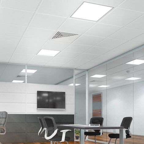 Cornice a Incasso per Pannelli LED 30x30 cm Bianco (1/4)