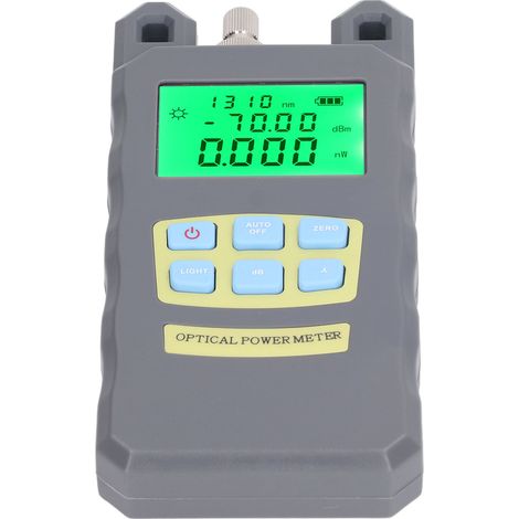Kit de raccordement fibre optique FTTH avec puissancemètre, cliveuse, pince à dénuder Miller et serre-câble, outillage complet pour installation réseau. (1/5)