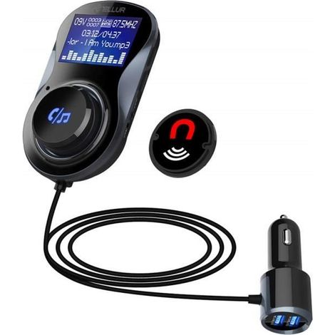 Trasmettitore fm Tellur fmt-b2 bluetooth doppia usb (1/3)