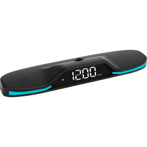 GPS-LED-Tachometer mit digitaler HUD-Anzeige, MPH-Anzeige, zurückgelegter Strecke, Überholwarnung und Fahrzeuganzeige. (1/5)