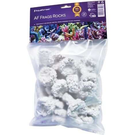 Rocas de fragmentos de coral Aquaforest - soportes de coral, 24 piezas.