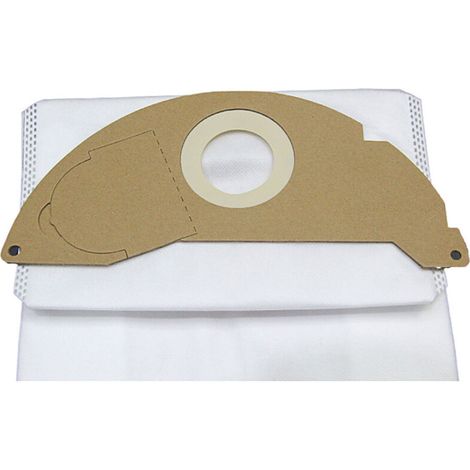 Geeignet für Kärcher A2004 / WD2000 Staubsauger, Vlies-Staubbeutel, 6.904-322,0 mm, Hochleistungs-Filtrations-Staubbeutel, 5er-Pack. (1/4)