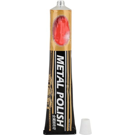 Pâte à polir les métaux 75 ml, antirouille, antioxydante et nettoyante pour objets décoratifs et montres.