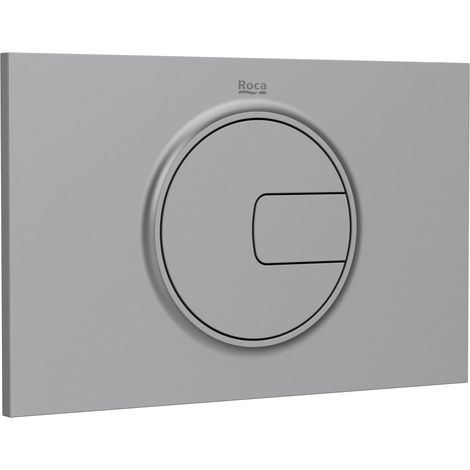 ROCA A890198002 PL4.A DUAL Placa Accionamiento Gris - ref: A890198002