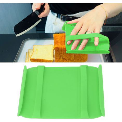 Gants de cuisine multifonctionnels en silicone, alternative aux ustensiles en silicone antiadhésifs et résistants à la chaleur, verts. (1/5)