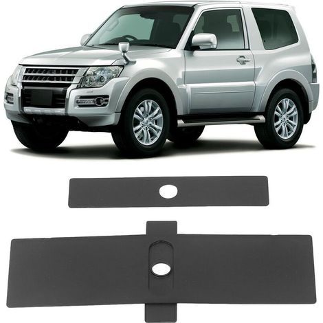 Panneau de Changement de Voiture Cache-poussière 2 Pièces Panneau de Levier de Changement de Vitesse Bande de Garniture 8015A066 Remplacement pour Pajero V93 V80 V87 V97 Autres pièce de rechan (1/5)