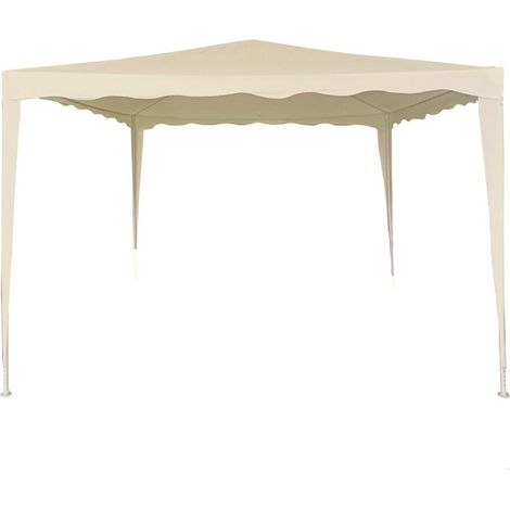 AKTIVE 61023 - Gazebo crema 300 x 300 x 240 AKTIVE Garden (1/5)