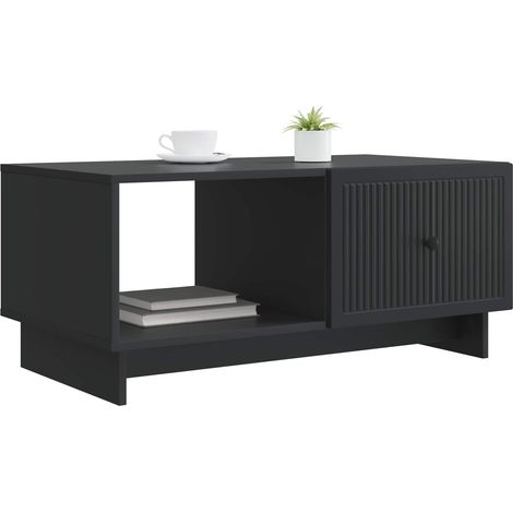 Maison Exclusive - Couchtisch Schwarz 90 x 50 x 40 cm Holzwerksto