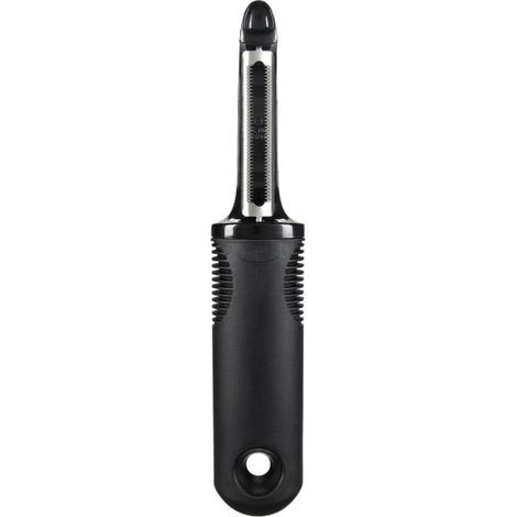 Potato peeler with black silicone handle (1/5)