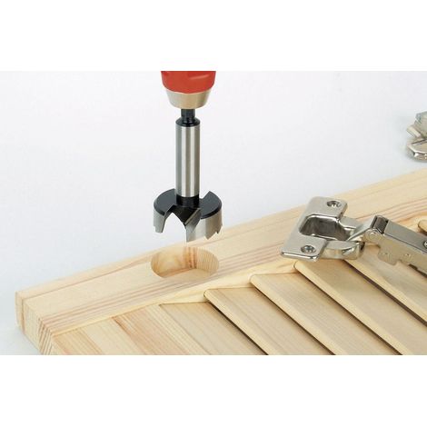 Wolfcraft 3310000 Forstnerbohrer 35 mm Gesamtlänge 90 mm 1/4" (6.3 mm) 1 St.