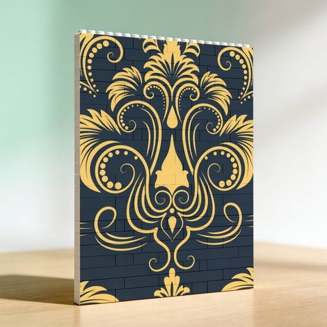 Cadre photo en blocs à faire soi‑même, cadeau parfait pour couples (1/5)