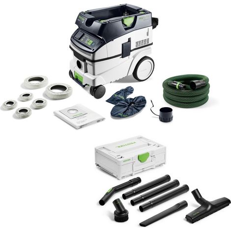 Festool Absaugmobil CLEANTEC CTM 26 EI-FLR + Reinigungsset RS-ST D 27/36-Plus (1/5)