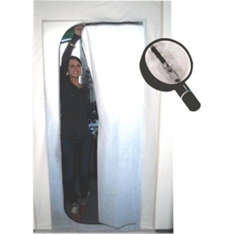 Porta di protezione dalla polvere 1 telo/1 rotolo di nastro adesivo Telo 2,2x1,1 m/Rotolo 7 m x 25 mm