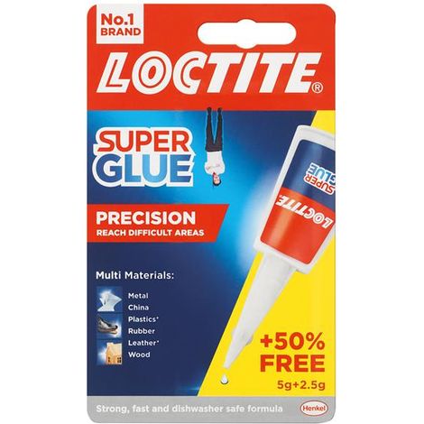 Loctite 2633424 Super Glue Liquid, Precision Bottle 5g + 50% Free LOCSGL5GAVNR