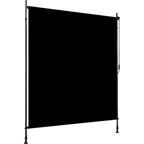 Estor enrollable de exterior gris antracita 200x270 cm