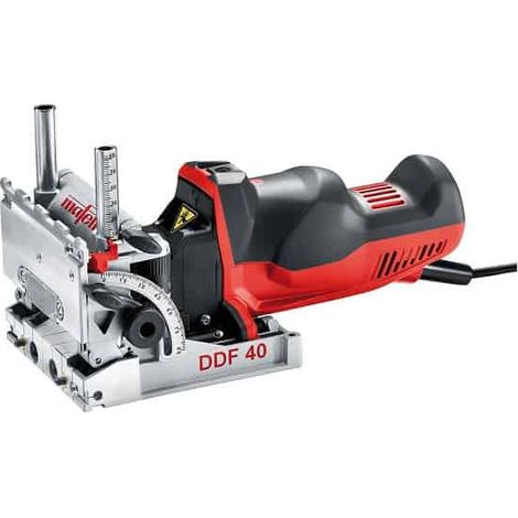 Mafell – Tourillonneuse double DDF40 MaxiMAX – Pour bois dur et teck – Moteur Brushless – Coupe nette sans éclat (1/6)