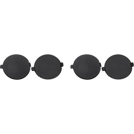 Convient pour 4 couvercles de crochet de remorque de pare-chocs arrière de voiture BHN1-50-EK1-BB BHN1-50-EL1-BB, applicable aux modèles 2014, 2015 et 2016. (1/4)