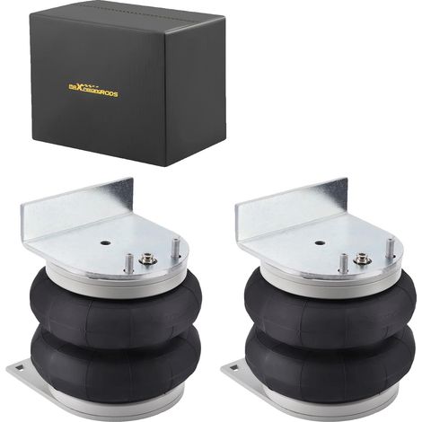 Kit de suspension pneumatique, Capacité 2500 lbs par côté, Longueur 74 cm, Largeur 28 cm, Hauteur 22 cm, Compatibilité Vauxhall Movano 2010-2024 (1/5)