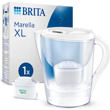 1 Carafe filtrante, poignée ergonomique, filtre Maxtra Pro, polypropylène, cuisine (1/5)