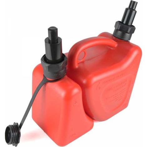 Bidon double 2 et 5 litres avec bec verseur auto-stop (1/5)
