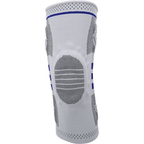 Kniebandage mit Patellaschutz für Outdoor-Sportarten, atmungsaktiv und gestrickt, Kompressionsmanschette, Größe M (1/5)