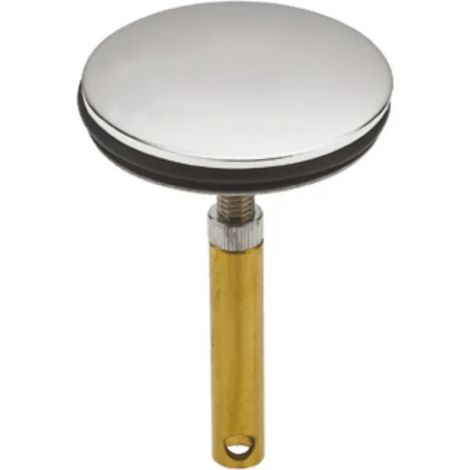 Clapet inox pour lavabo diamètre 39 mm, tige mini. 40 maxi. 60 mm