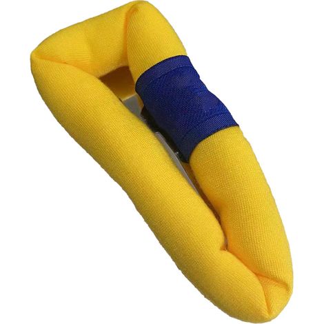 Épingle à cheveux mignonne Grande Taille Kawaii Coiffure Pratique Maintien Sûr Pince à Frange pour Lavage Visage Quotidien Voyage Jaune (1/5)