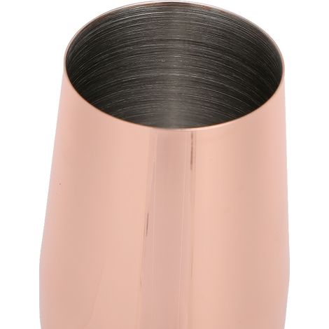 Verres à vin/champagne en acier inoxydable 304, 220 ml, pour bar, fêtes et banquets, rose doré (1/5)