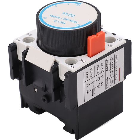 Contacteur CA compact et stable en laiton PC pour moteur de climatiseur et éclairage, 10 A, 33 W (1/5)