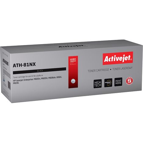 Activejet ATH-81NX - HP 81X Tonerkartusche, 25.000 Seiten, Schwarz
