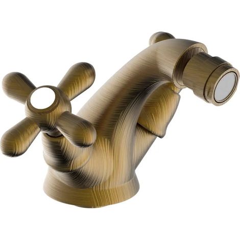 Teorema - Monoforo Bidet Canna Bassa - Serie: Daisy - Colore: Bronzato - Articolo: 70411Gg0S4 (1/2)
