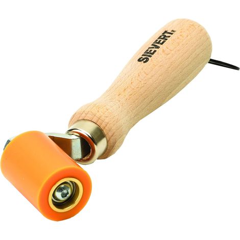 SIEVERT Rouleau presseur manuel silicone 40 mm 45 degrés coudé - 297514